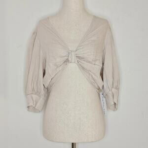 NWT YFB Women's Beige Top Size Medium